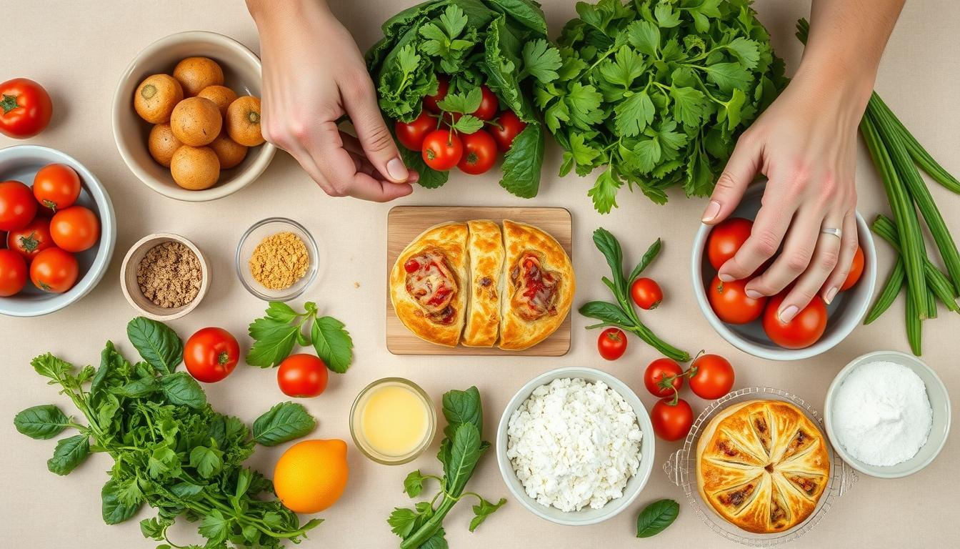 Fresh ingredients and home cooking inspiration