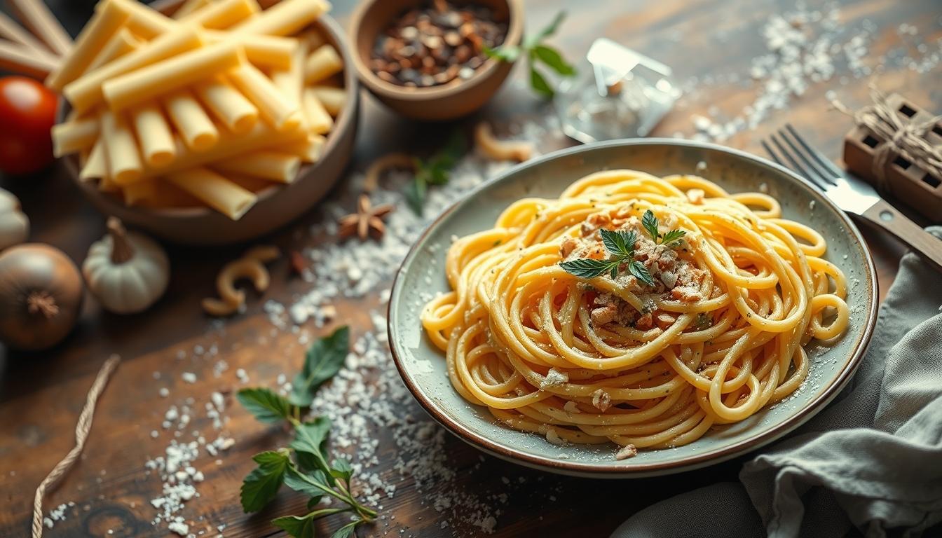 Home cook preparing ingredients in the kitchen